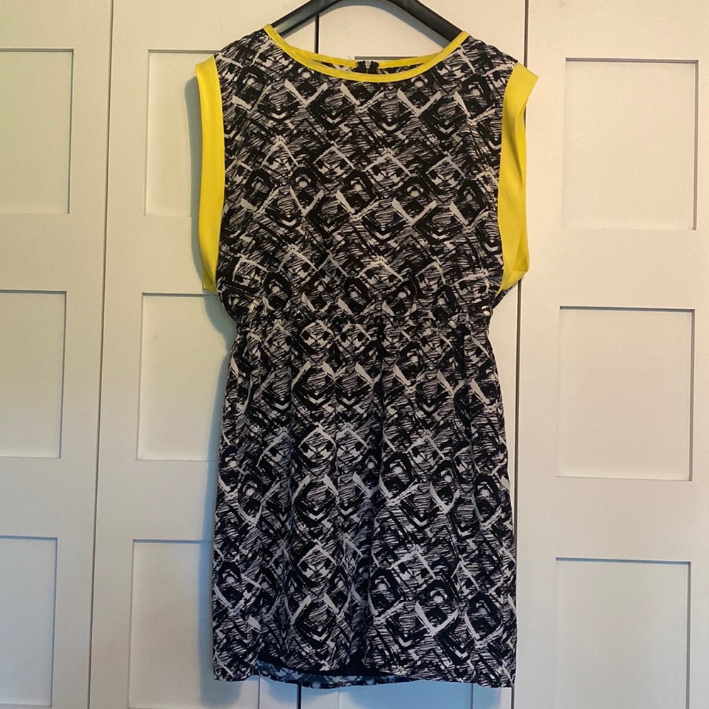 Black and white Charming Charlie dress, size L